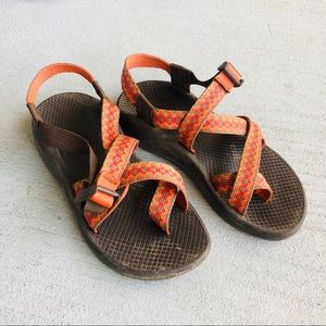 Women’s Orange Chaco Z Sandals
